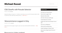 Desktop Screenshot of michaelrassel.com